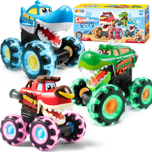DamzToyStore® - 3-Pack Monster Trucks