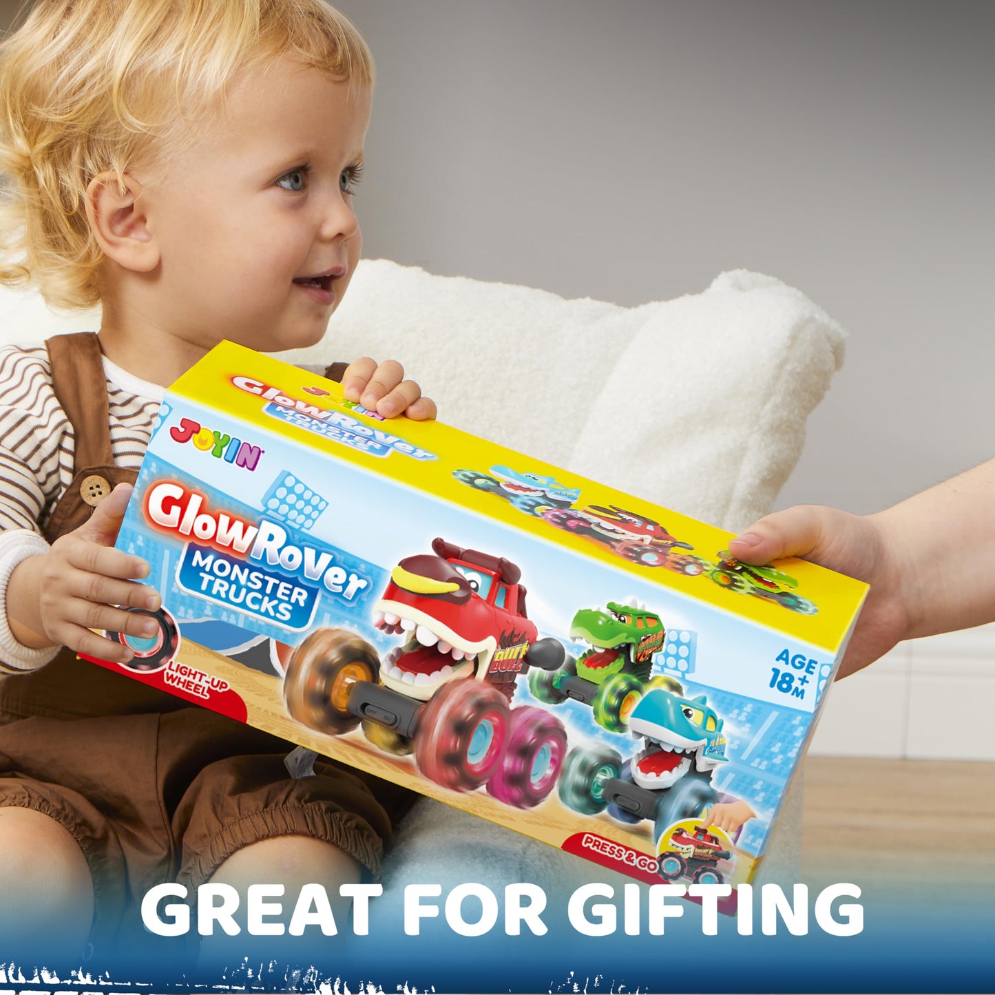 DamzToyStore® - 3-Pack Monster Trucks