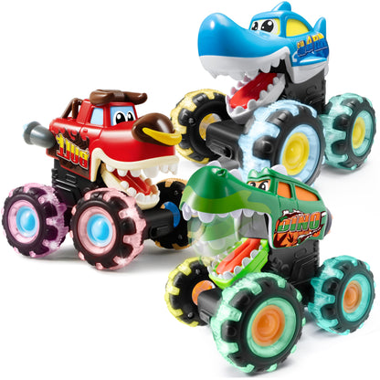 DamzToyStore® - 3-Pack Monster Trucks